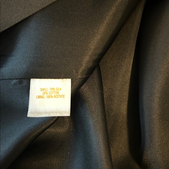 Kate Spade Black Silk/Cotton Sleeveless Dress. Size 8 - Picture 10 of 10